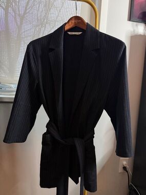 Zara Striped Blazer/Coat